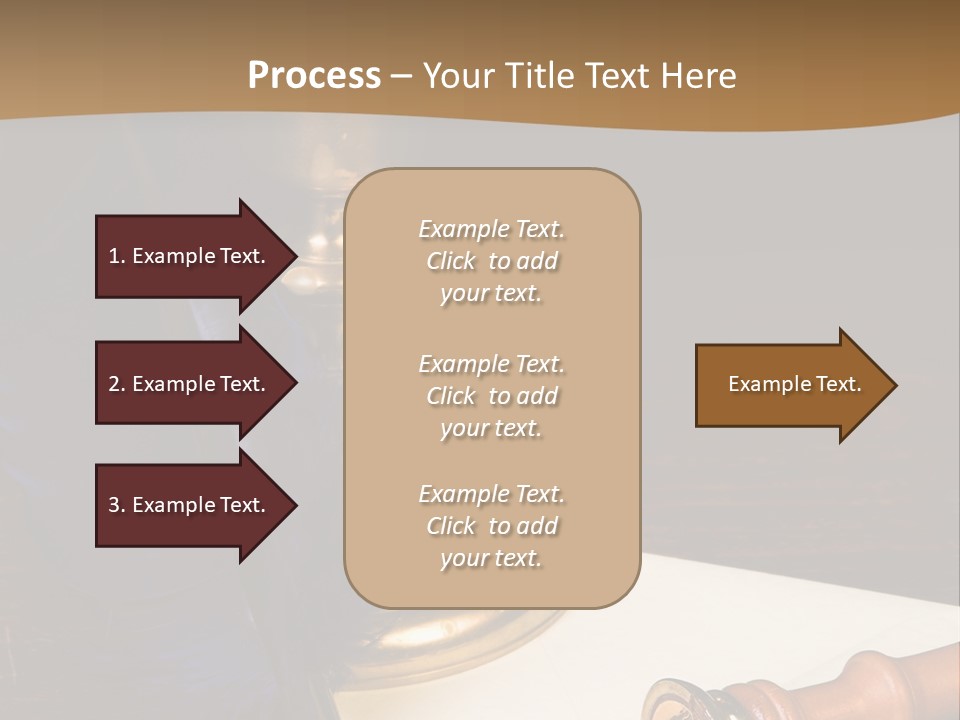 Antique Send Broken PowerPoint Template