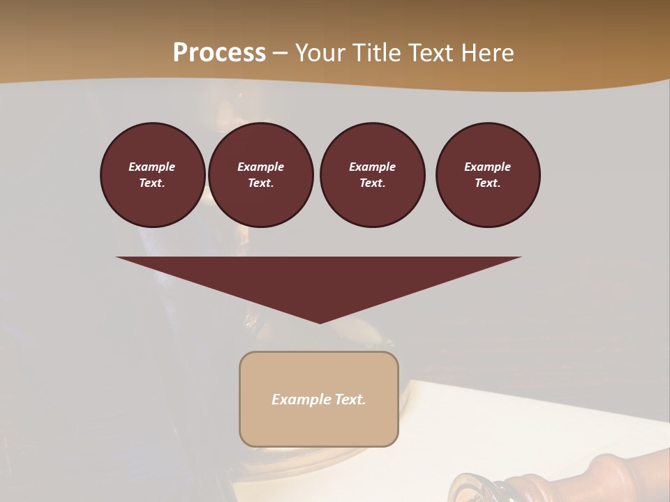 Antique Send Broken PowerPoint Template