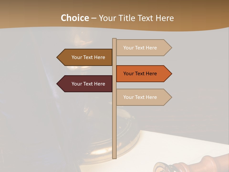 Antique Send Broken PowerPoint Template