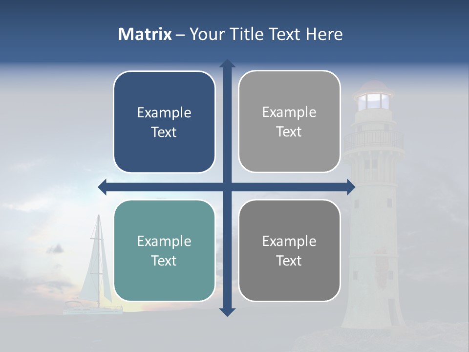 Ship Risk Danger PowerPoint Template
