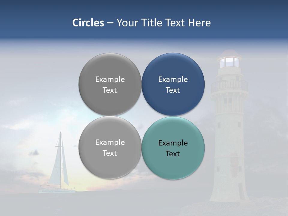 Ship Risk Danger PowerPoint Template