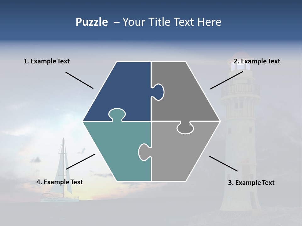Ship Risk Danger PowerPoint Template