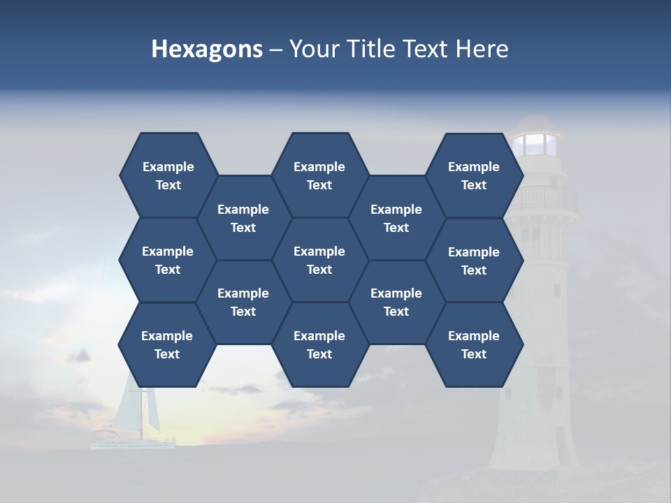 Ship Risk Danger PowerPoint Template