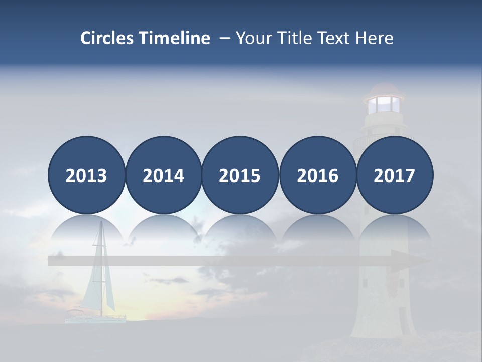 Ship Risk Danger PowerPoint Template