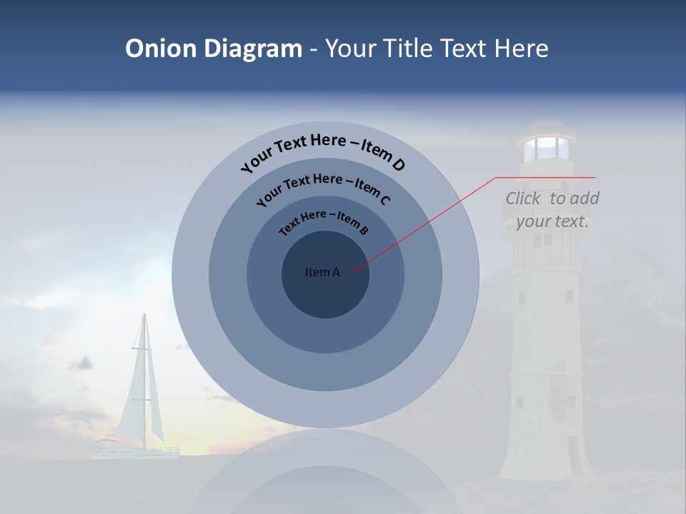 Ship Risk Danger PowerPoint Template