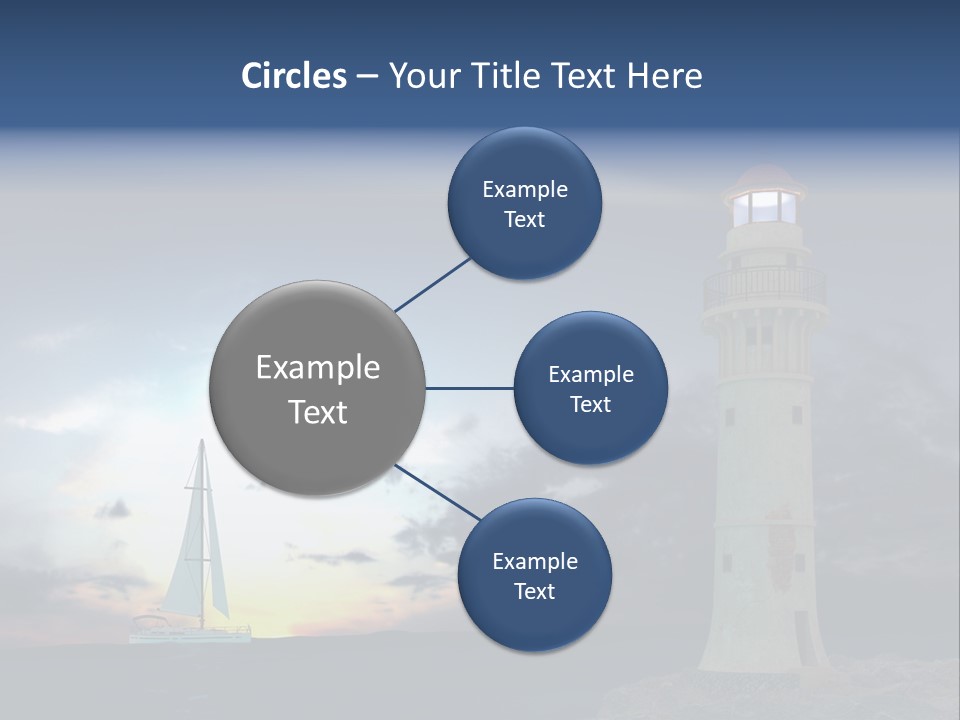 Ship Risk Danger PowerPoint Template