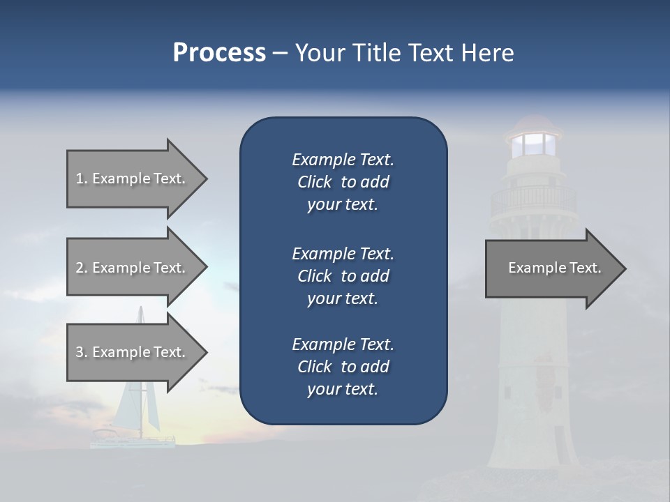 Ship Risk Danger PowerPoint Template
