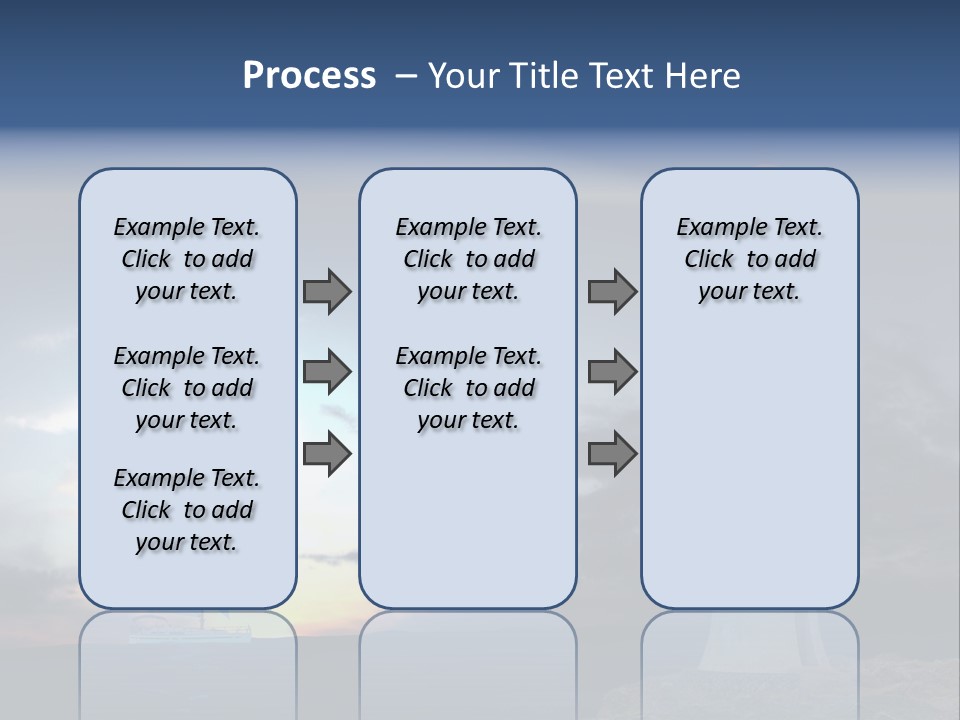 Ship Risk Danger PowerPoint Template