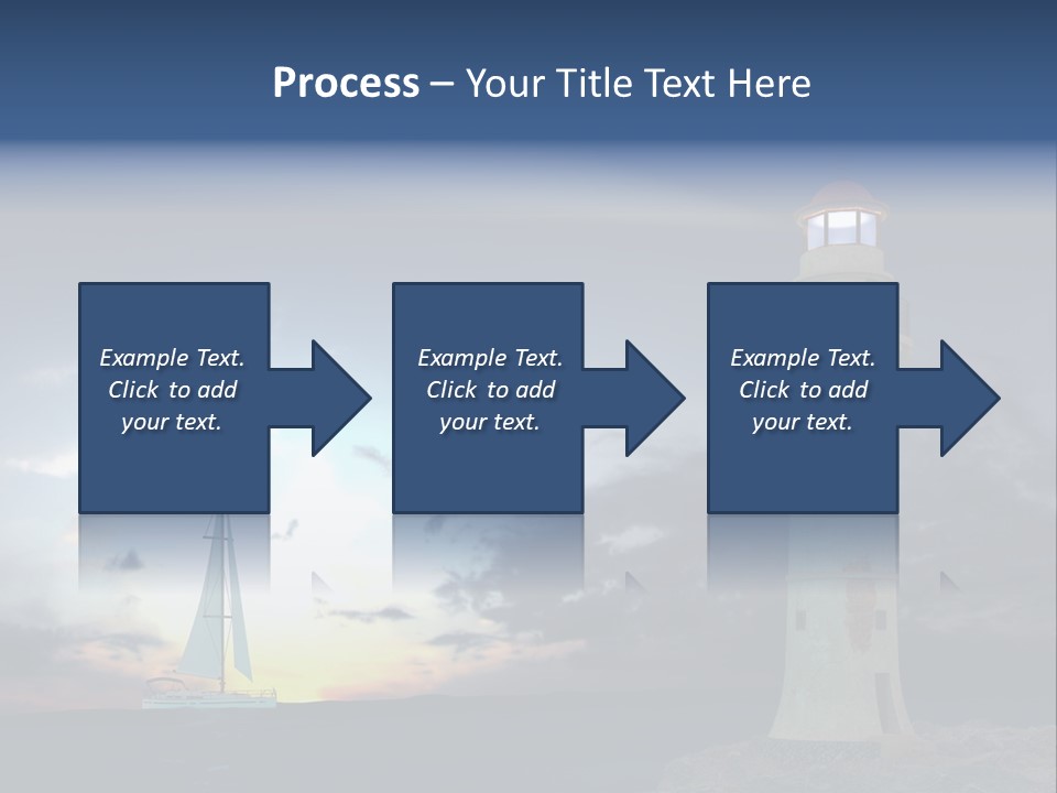 Ship Risk Danger PowerPoint Template