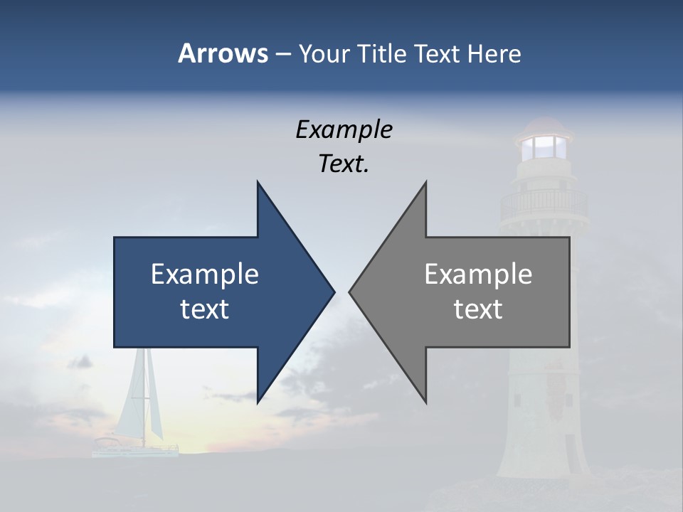 Ship Risk Danger PowerPoint Template