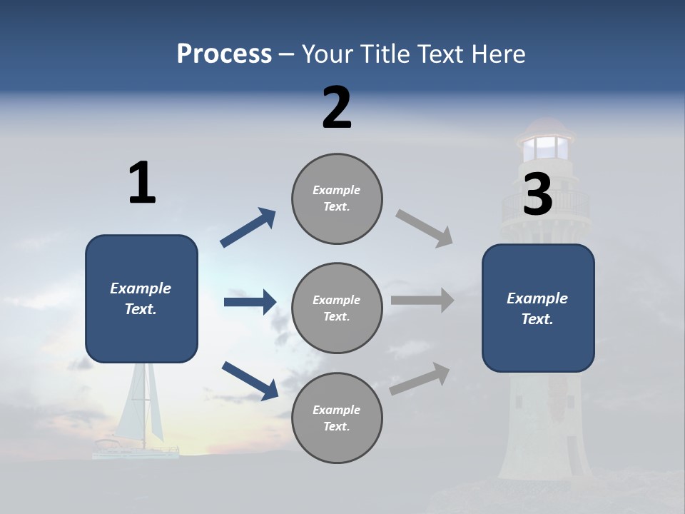Ship Risk Danger PowerPoint Template