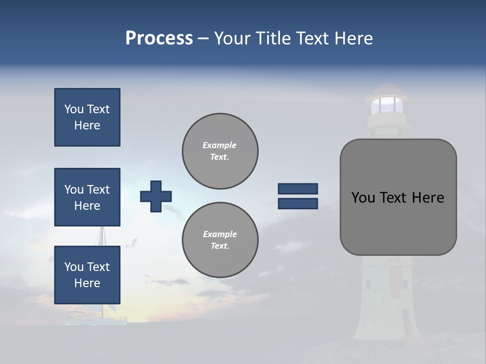 Ship Risk Danger PowerPoint Template