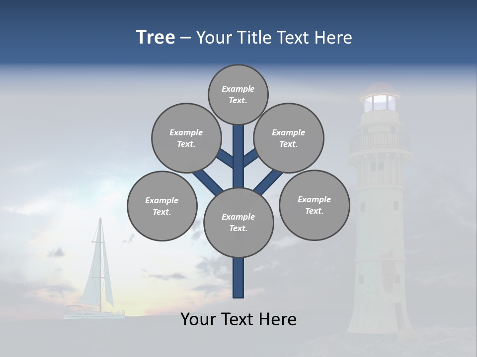 Ship Risk Danger PowerPoint Template
