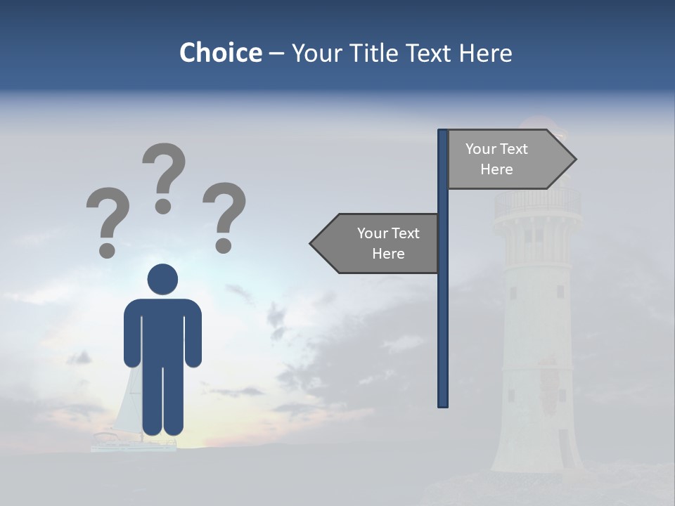 Ship Risk Danger PowerPoint Template