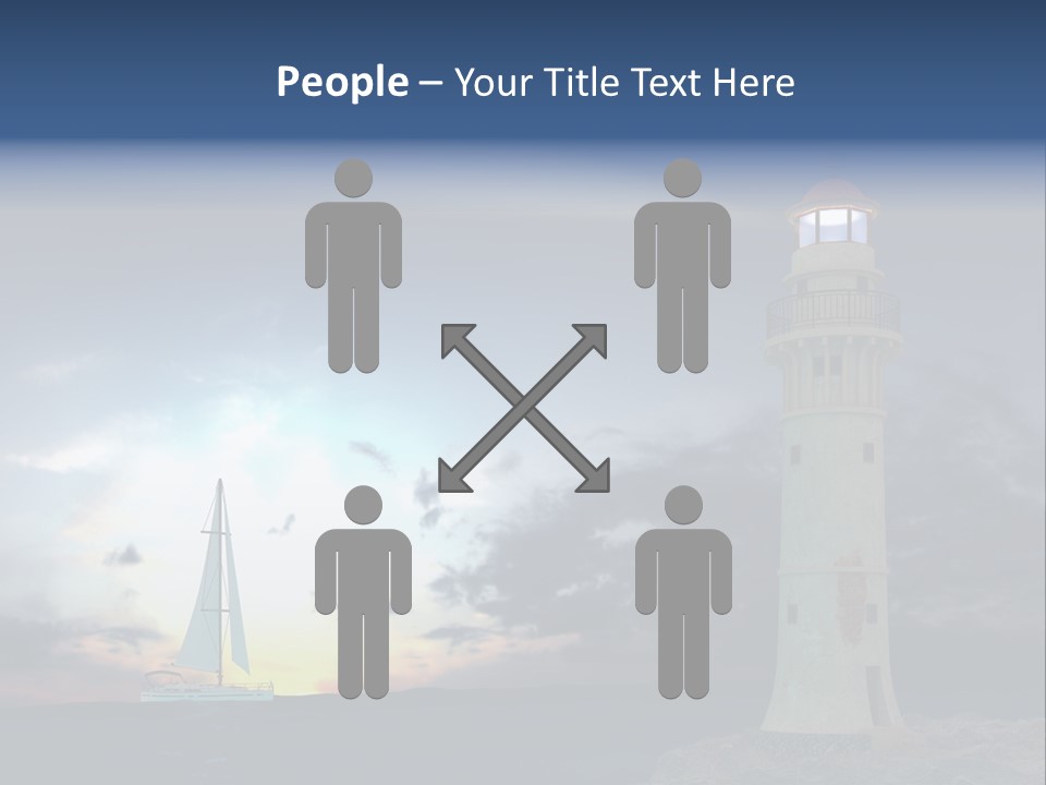 Ship Risk Danger PowerPoint Template