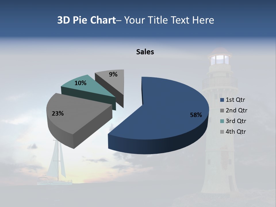 Ship Risk Danger PowerPoint Template