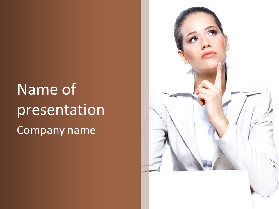 Executive Business Office PowerPoint Template