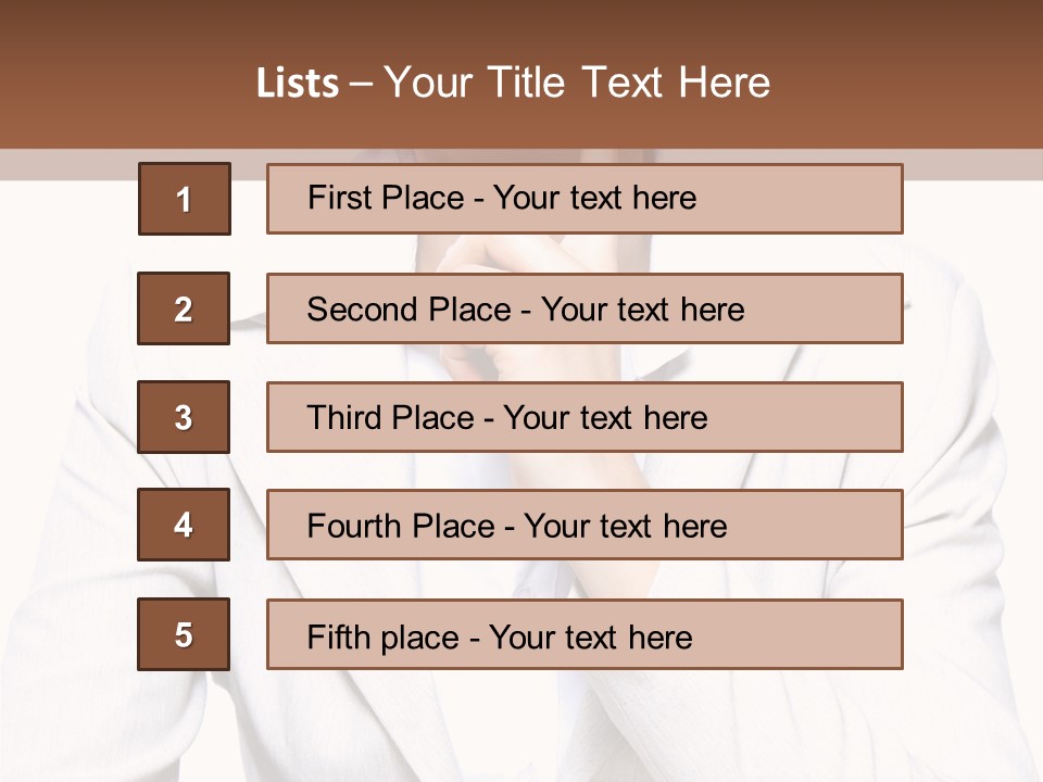 Executive Business Office PowerPoint Template