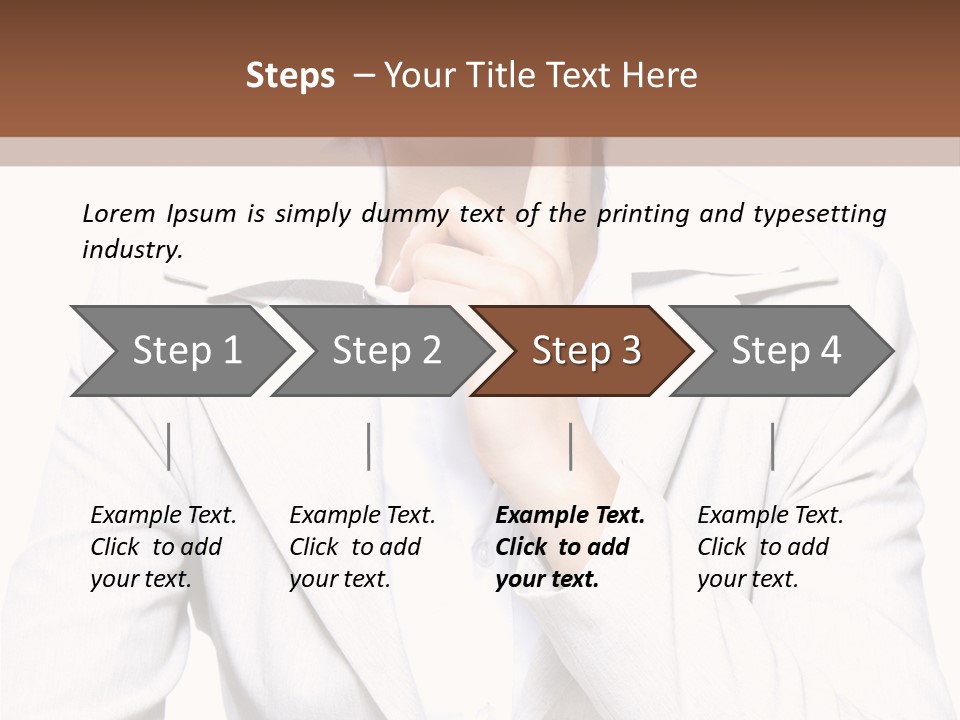 Executive Business Office PowerPoint Template
