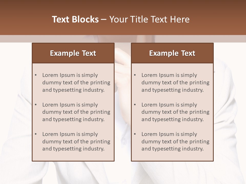 Executive Business Office PowerPoint Template
