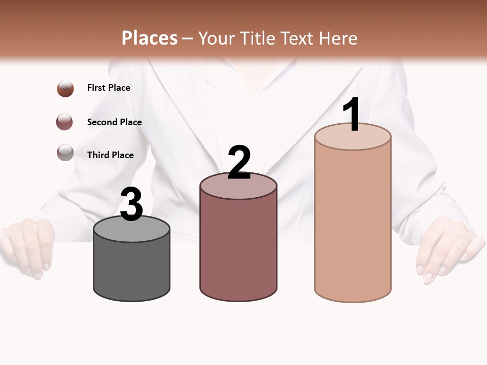 Copyspace Showing Billboard PowerPoint Template