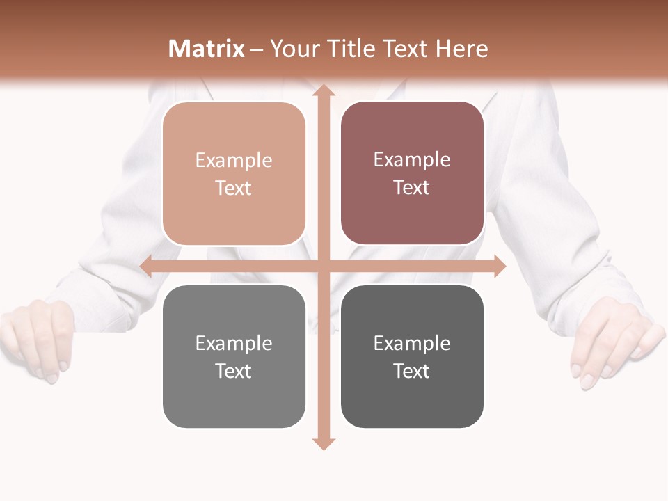 Copyspace Showing Billboard PowerPoint Template