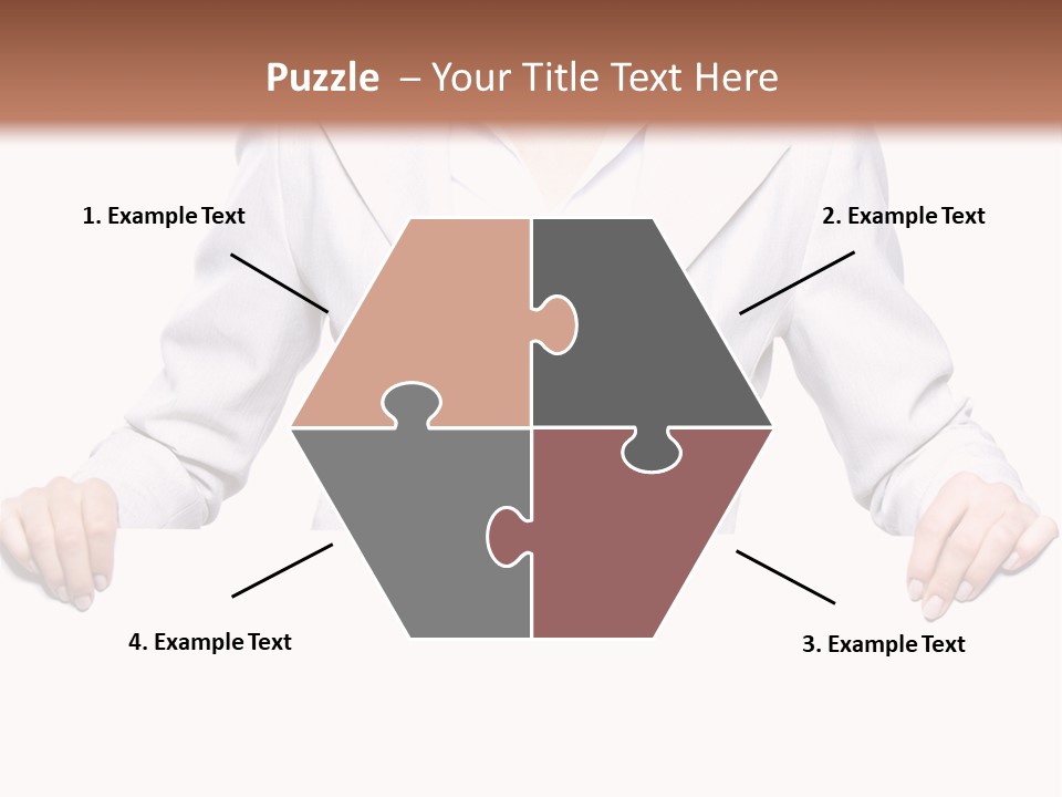 Copyspace Showing Billboard PowerPoint Template