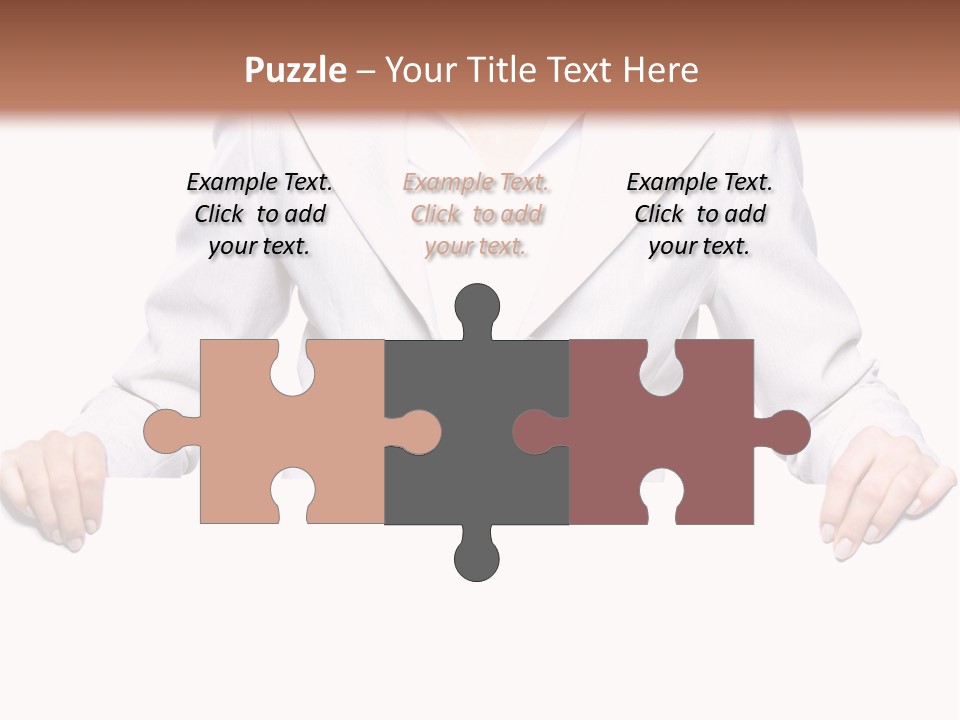 Copyspace Showing Billboard PowerPoint Template