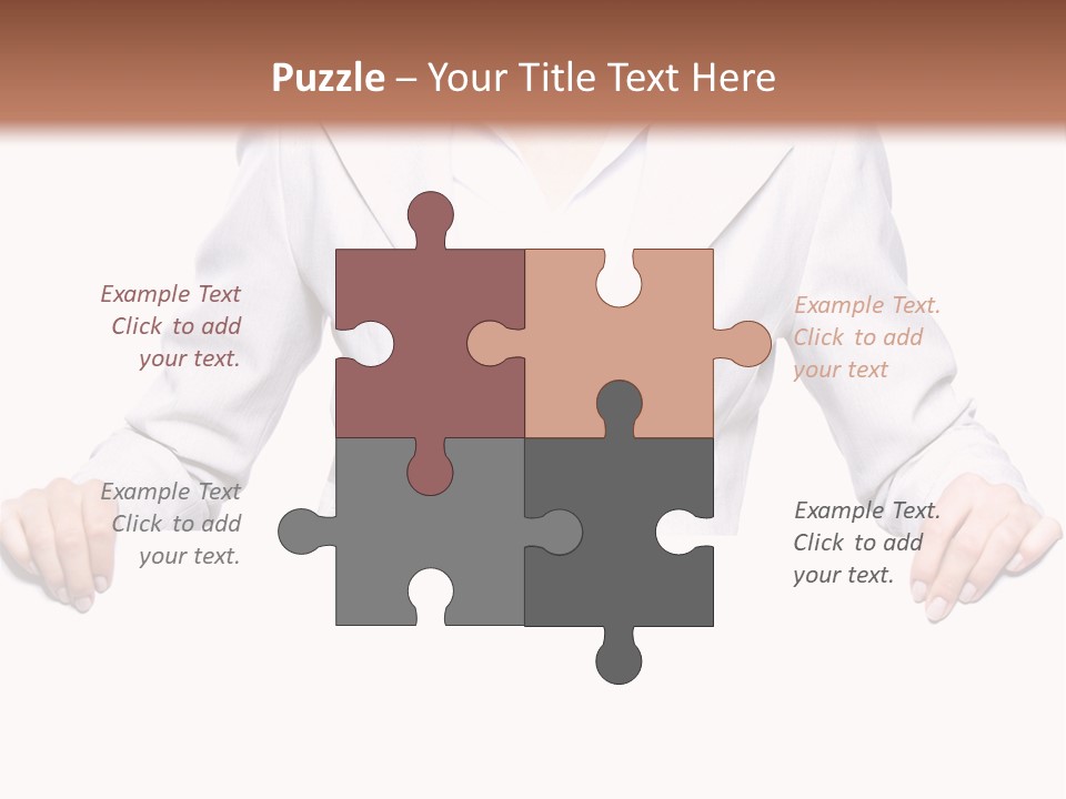 Copyspace Showing Billboard PowerPoint Template