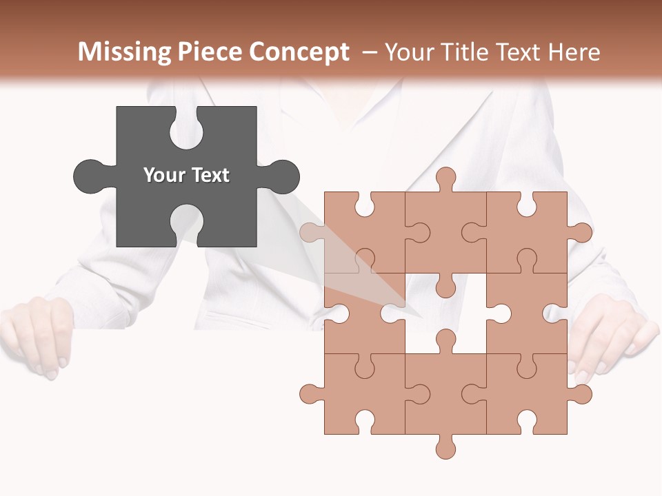 Copyspace Showing Billboard PowerPoint Template