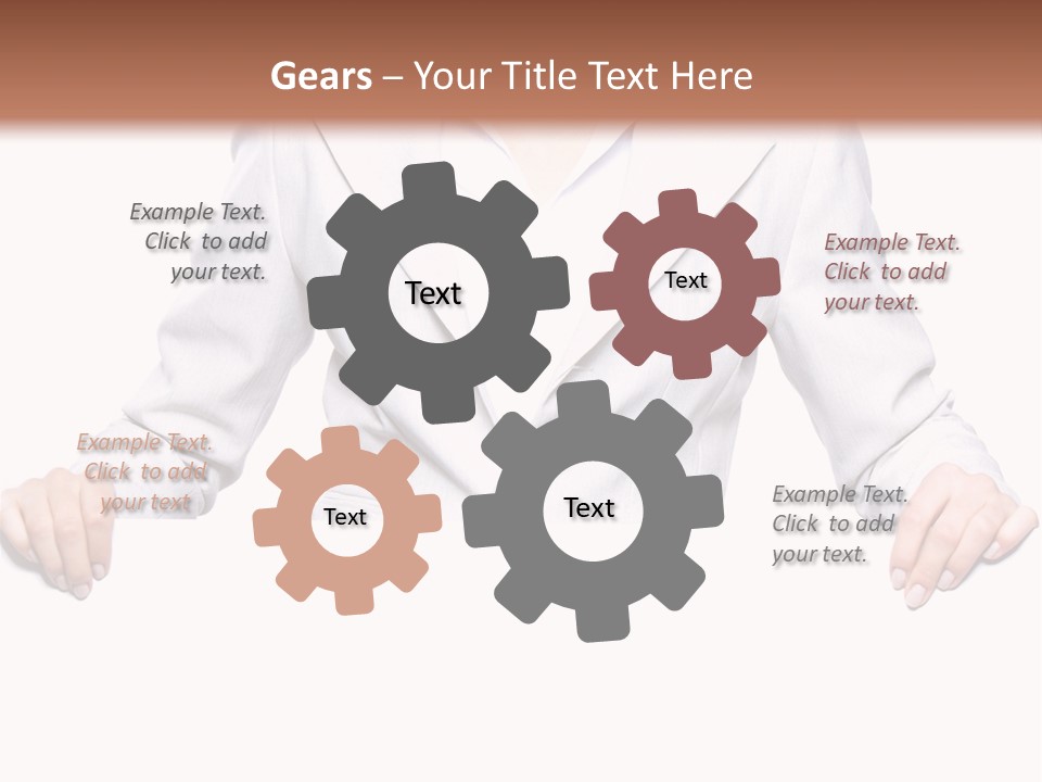 Copyspace Showing Billboard PowerPoint Template