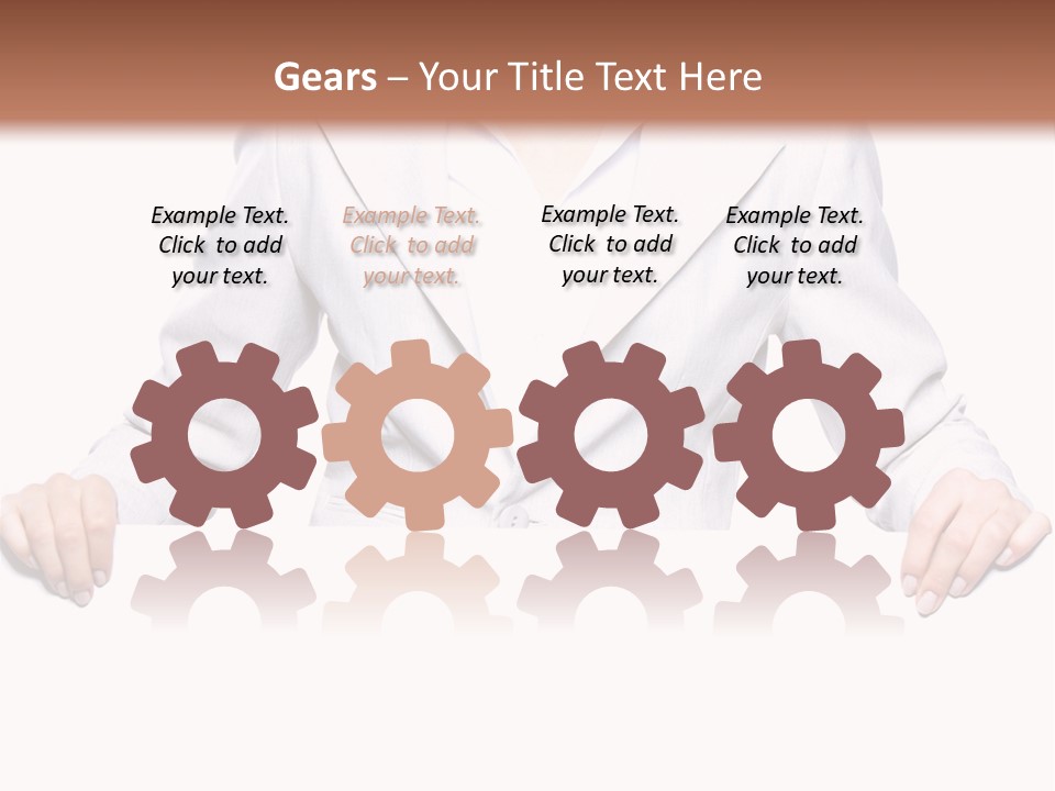 Copyspace Showing Billboard PowerPoint Template
