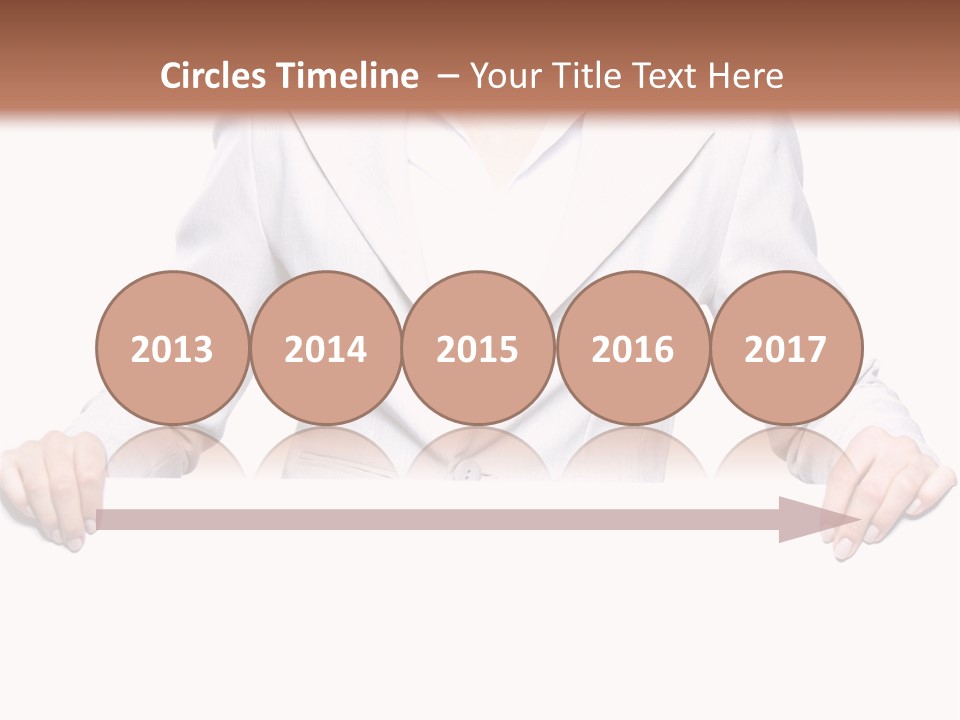 Copyspace Showing Billboard PowerPoint Template