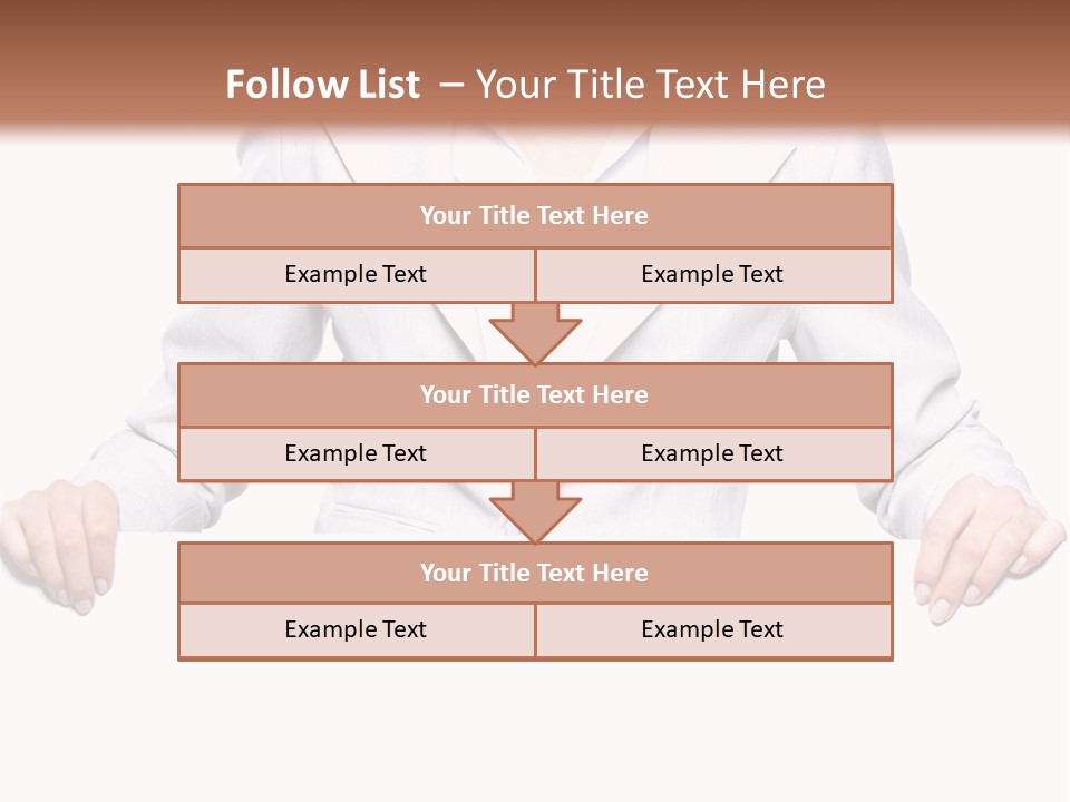 Copyspace Showing Billboard PowerPoint Template