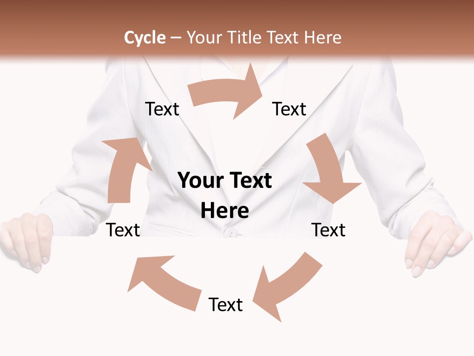 Copyspace Showing Billboard PowerPoint Template