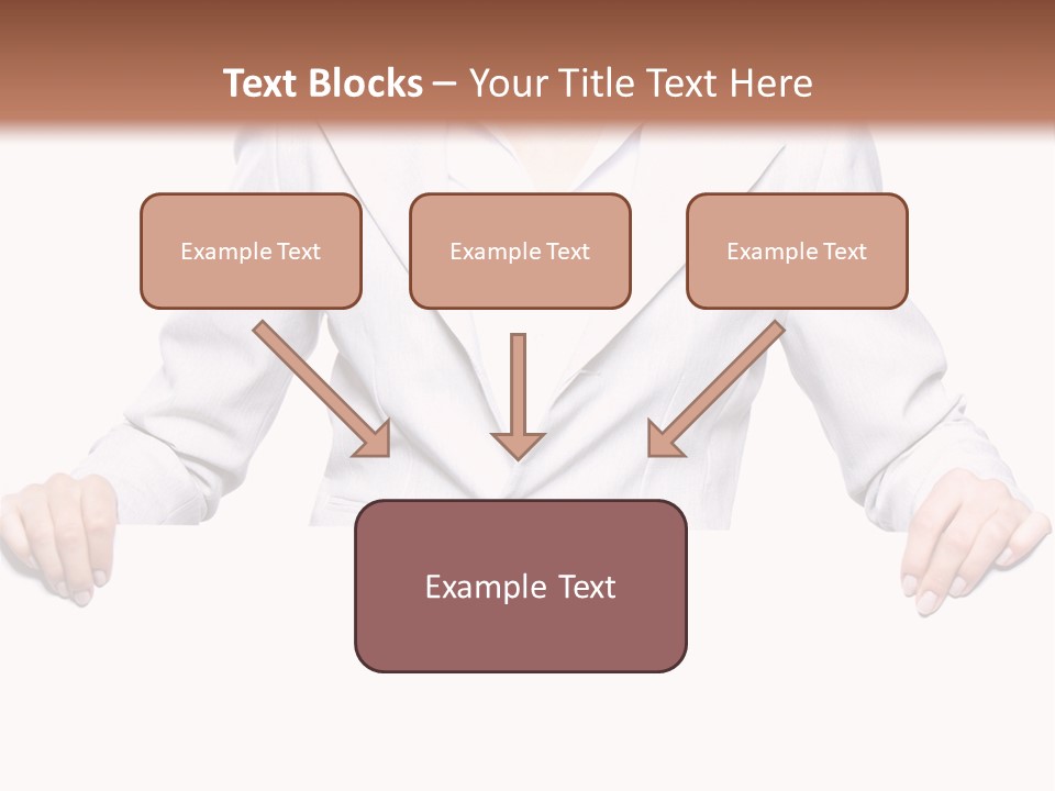 Copyspace Showing Billboard PowerPoint Template