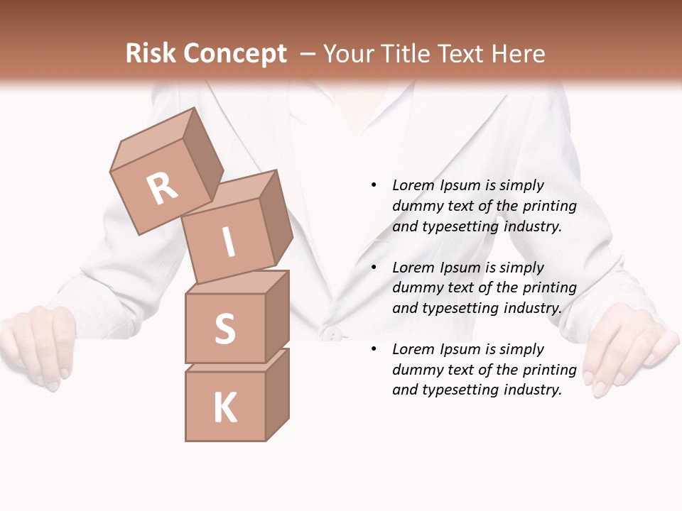 Copyspace Showing Billboard PowerPoint Template