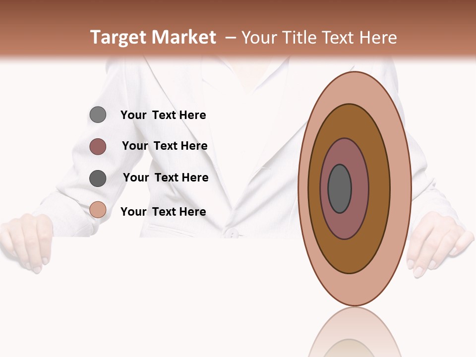 Copyspace Showing Billboard PowerPoint Template
