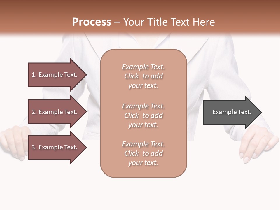 Copyspace Showing Billboard PowerPoint Template