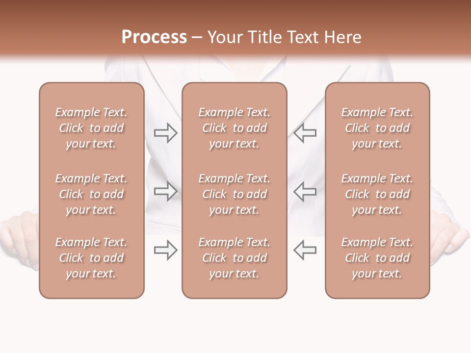 Copyspace Showing Billboard PowerPoint Template