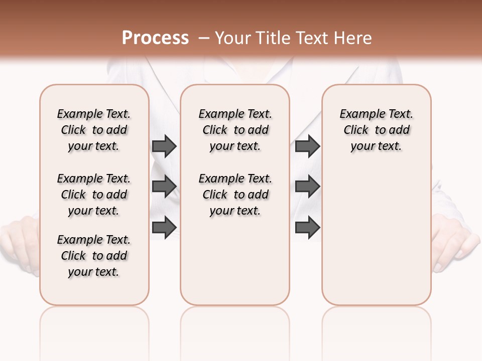 Copyspace Showing Billboard PowerPoint Template