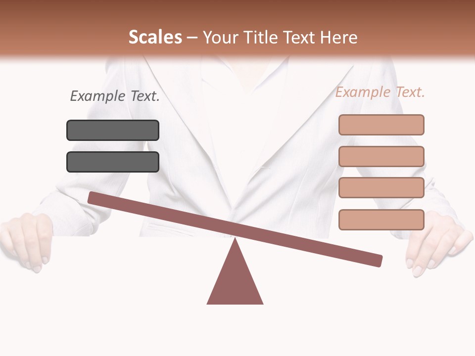 Copyspace Showing Billboard PowerPoint Template