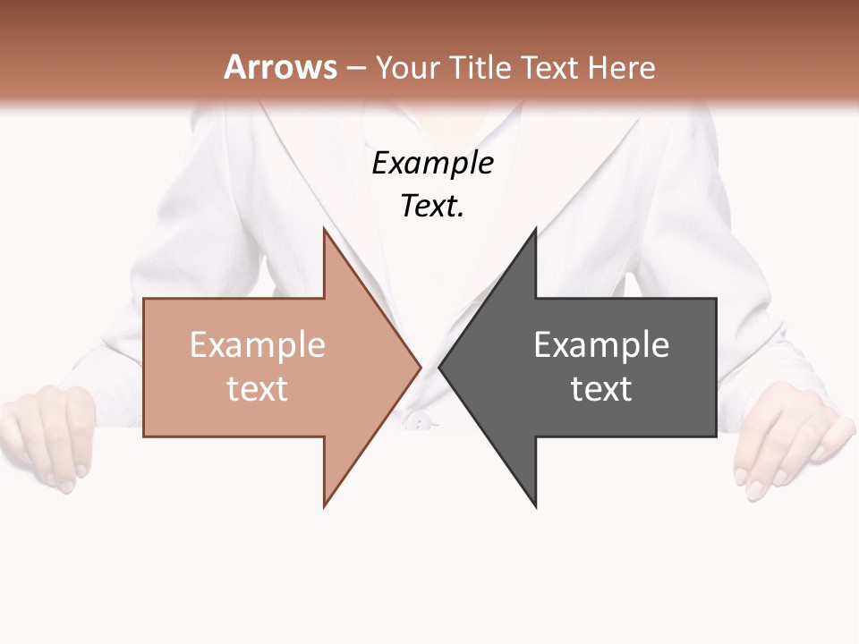 Copyspace Showing Billboard PowerPoint Template