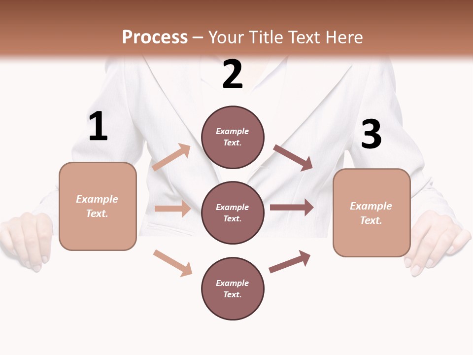 Copyspace Showing Billboard PowerPoint Template