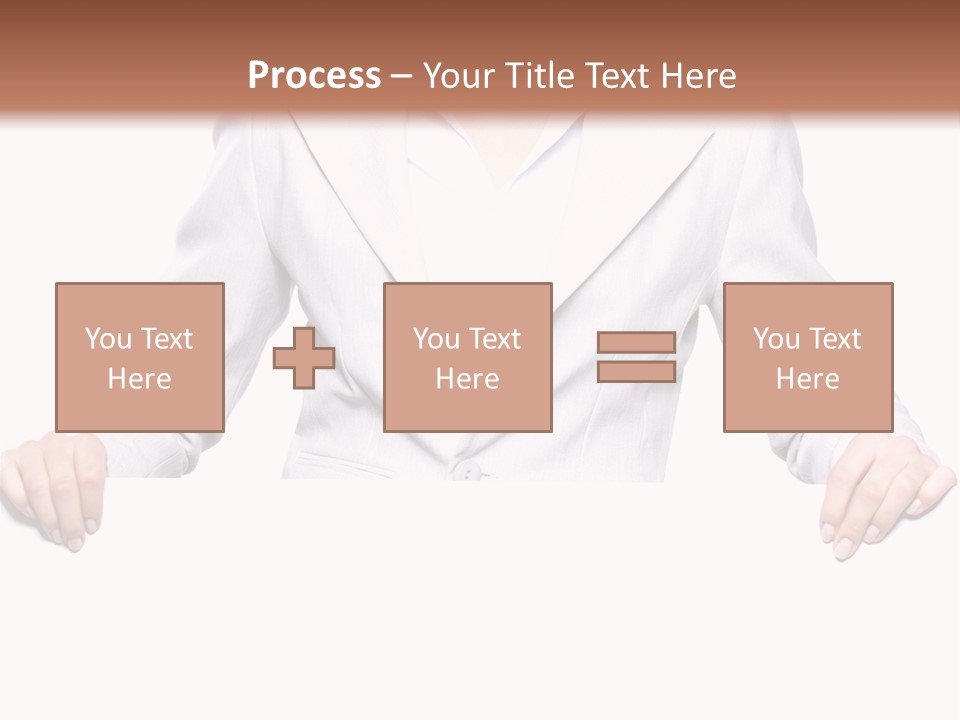 Copyspace Showing Billboard PowerPoint Template