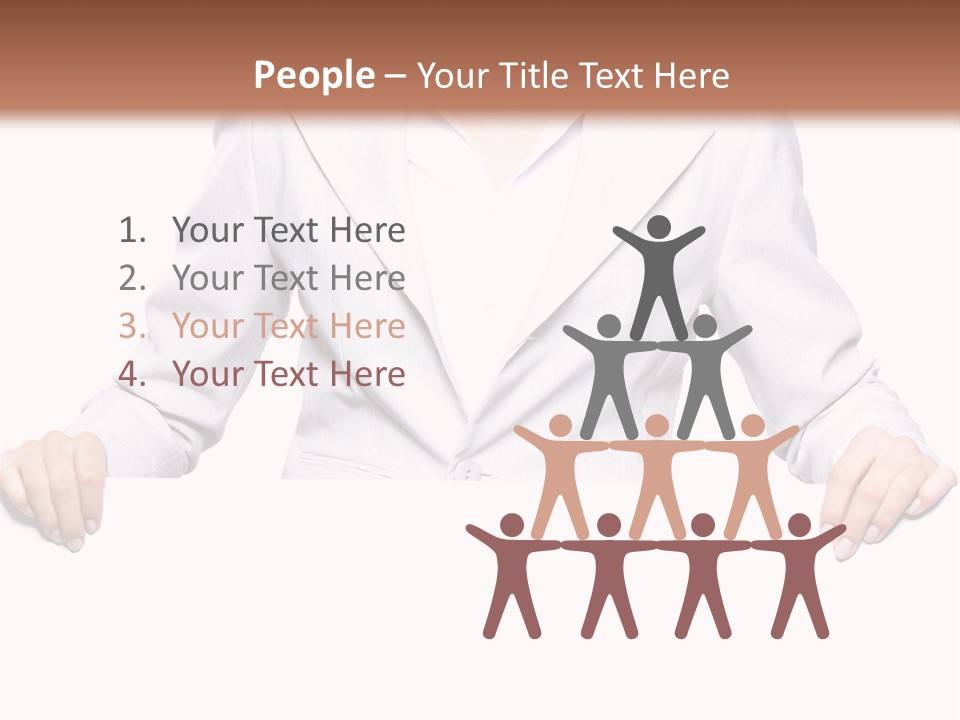 Copyspace Showing Billboard PowerPoint Template