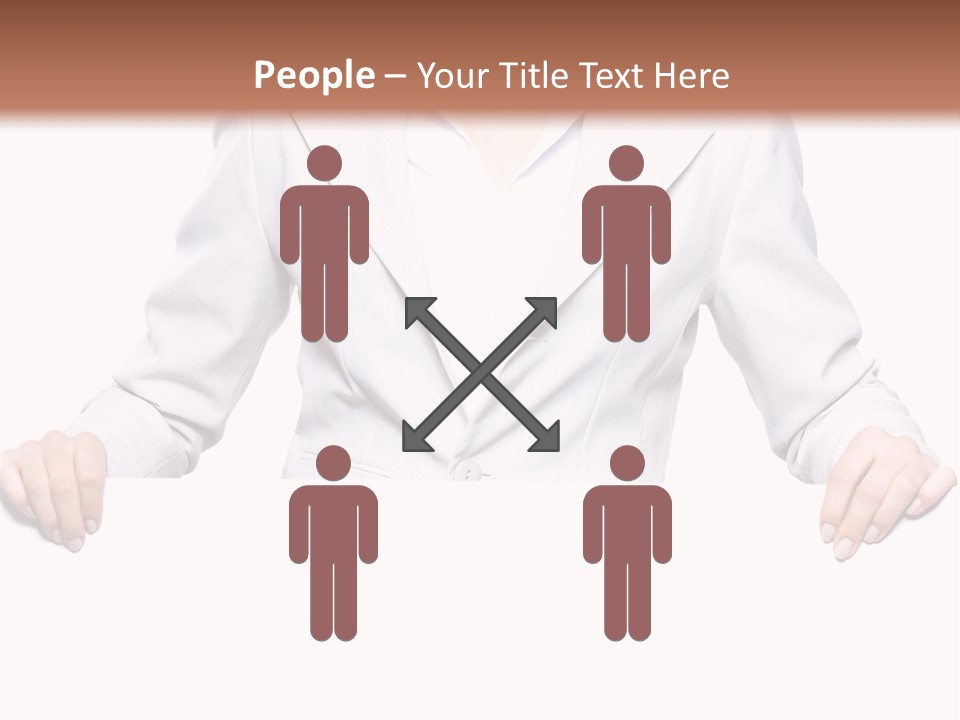 Copyspace Showing Billboard PowerPoint Template