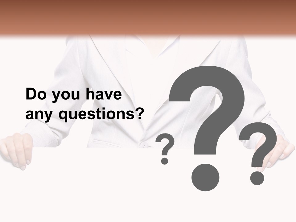 Copyspace Showing Billboard PowerPoint Template