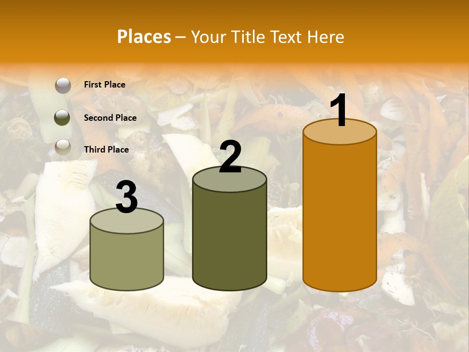 Vegetables Peelings Compost PowerPoint Template