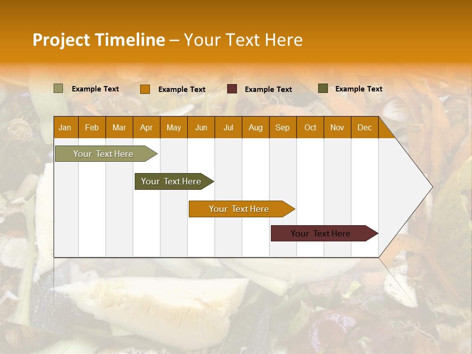 Vegetables Peelings Compost PowerPoint Template